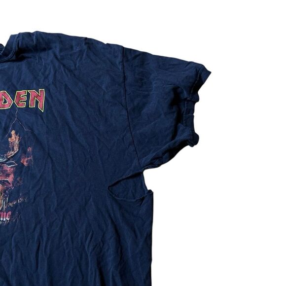 Vintage Thrashed Iron Maiden T Shirt XXL - Picture 4 of 6